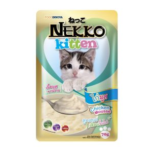 17. Pate Nekko Mousse chicken (gà mouse) cho mèo con