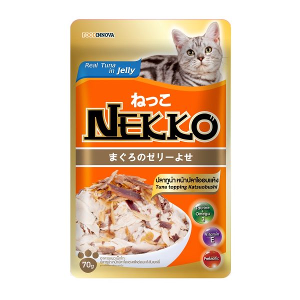 4. Pate Nekko Jelly tuna katsuobushi (Jelly cá Ngừ cá Bào)