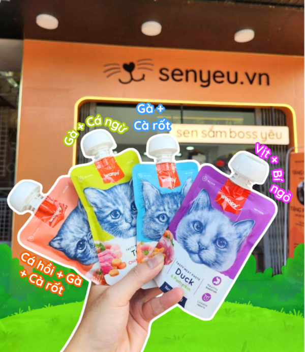 Súp thuởng Wanpy nắp vặn 90g Đà Nẵng