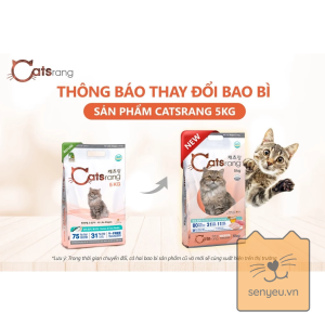 Bao bì hạt mèo Catsrang 5kg