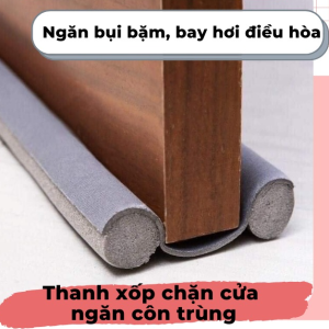 Thanh xốp chặn cửa ngăn mùi hôi chó mèo