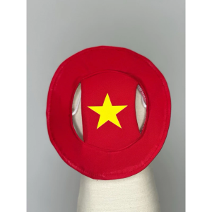 Mũ cờ đỏ sao vàng Việt Nam cho chó mèo