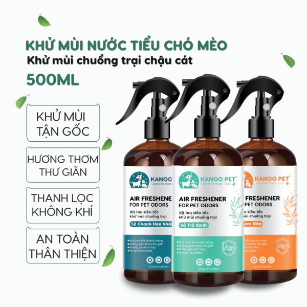 Xịt khử mùi nước tiểu chó mèo