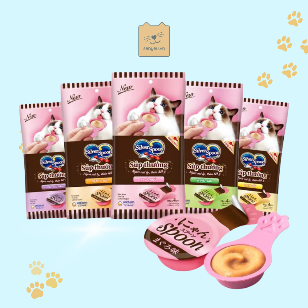 Súp thưởng dạng thìa Silver Spoon