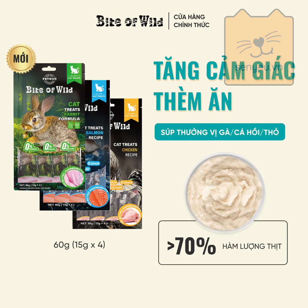 sup thuong bite of wild 3 vi ga ca hoi va tho