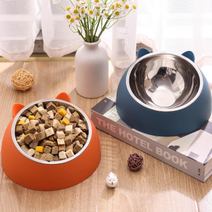 bat an chong gu tai meo inox mau cam va xanh