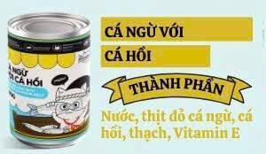 pate mèo meowcat lon 400g ca ngu ca hoi