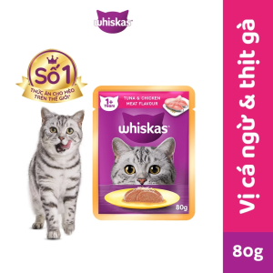 pate meo whiskas goi 80g ca ngu ga