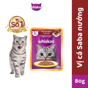 pate meo whiskas goi 80g ca saba