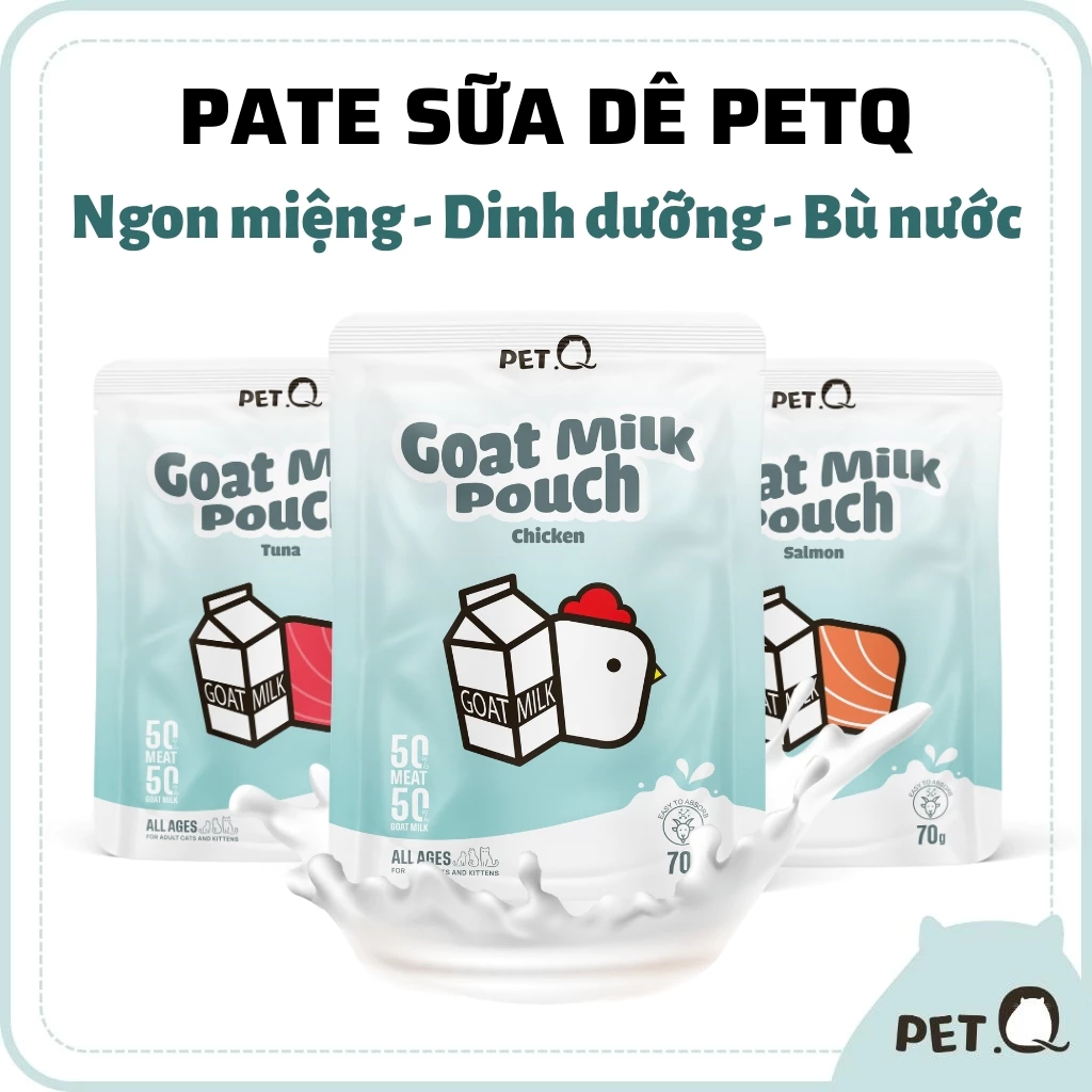 Pate sua de PetQ dinh duong