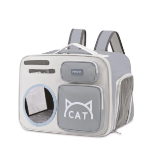 balo cho meo 8kg mau xam