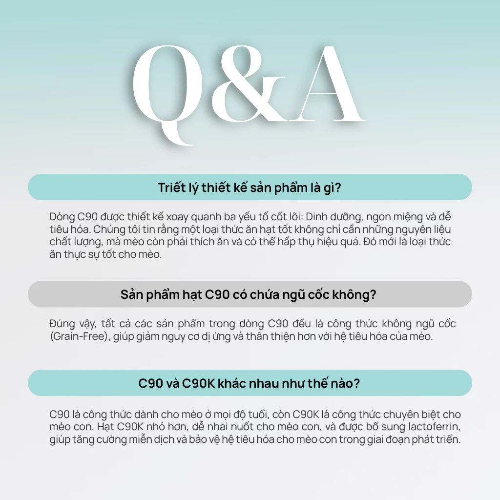 hat meo PetQ C90 QnA
