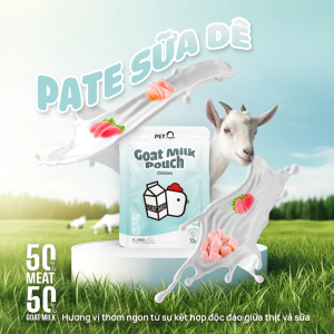 pate meo PetQ sua de goi 70g