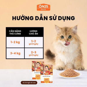 pate meo on25 huong dan su dung