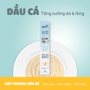 sup thuong sua de petQ 15g dau ca