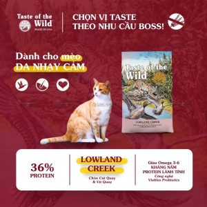 hat meo taste of the wild lowland creek