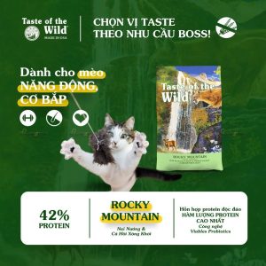 hat meo taste of the wild rocky mountain