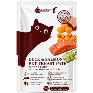 pate meo gemlucky 70g vi vit va ca hoi